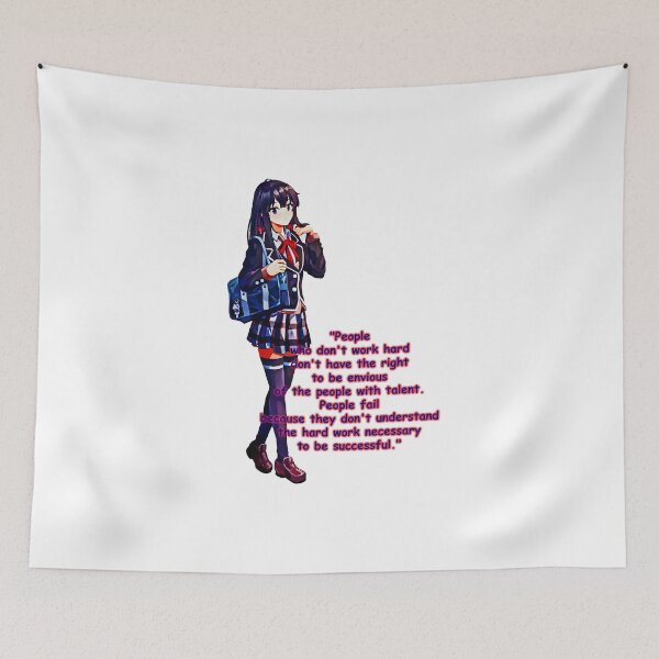 Item preview, yukinon quote designed and sold by oregairu-m.