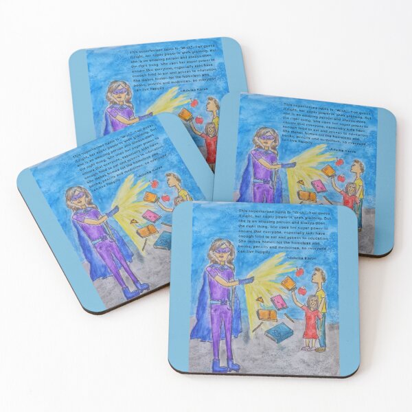 Item preview, Advika Karve (Superhero "WISH") designed and sold by KanvasGifts.