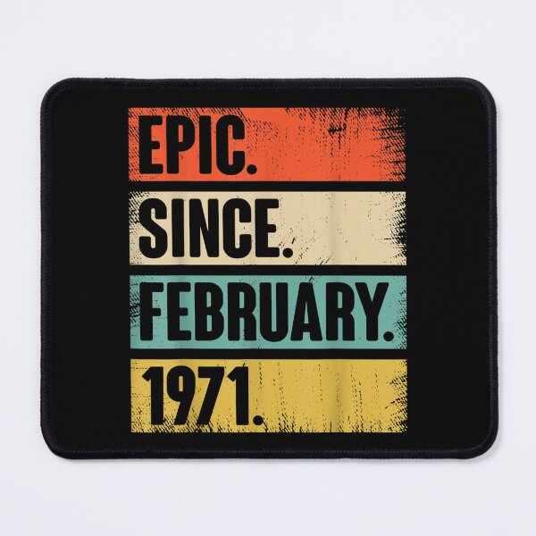 Item preview, 51 Year Old Gift Epic Since February 1971 51st Birthday  designed and sold by cysandy.