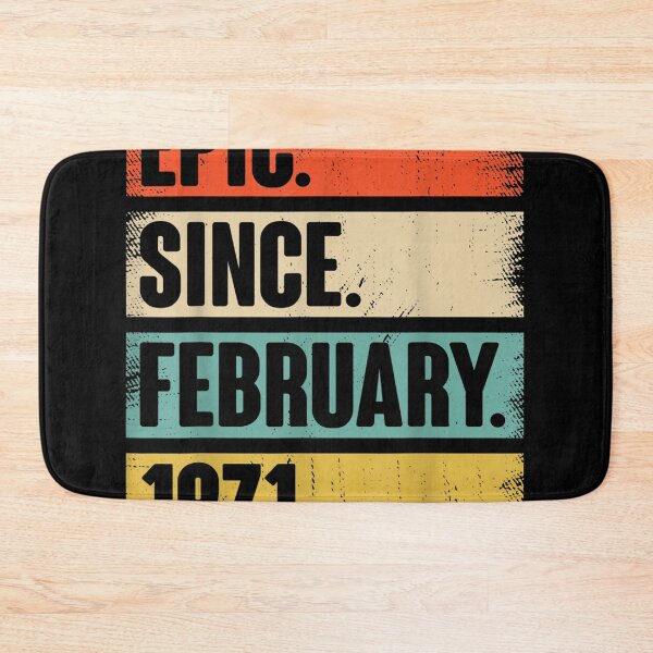Item preview, 51 Year Old Gift Epic Since February 1971 51st Birthday  designed and sold by cysandy.
