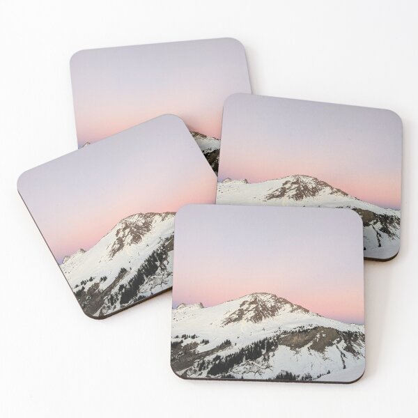 Item preview, aesthetic sunset mountain photography  designed and sold by PearlEleven.