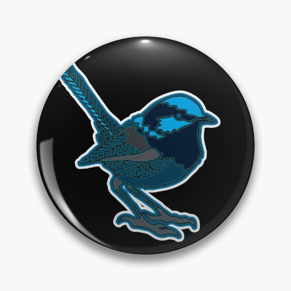Item preview, Superb Fairy Wren - Aboriginal art designed and sold by Black-Arts.