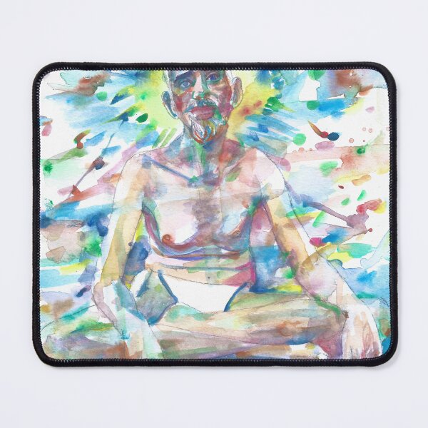 Item preview, RAMANA MAHARSHI - watercolor portrait .3 designed and sold by lautir.