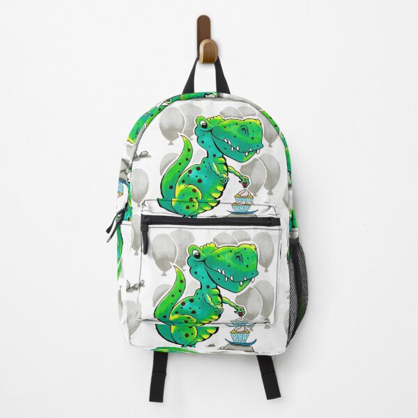 Item preview, Cute Dinosaur With Cake designed and sold by JulieSpriddle.