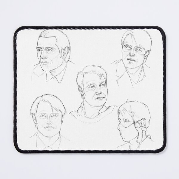 Item preview, Hannibal Lecter's sketch  designed and sold by GRAFbenj.