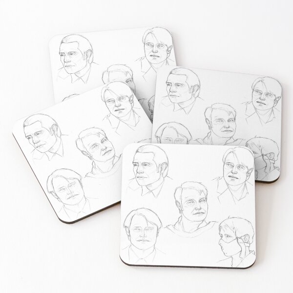 Item preview, Hannibal Lecter's sketch  designed and sold by GRAFbenj.