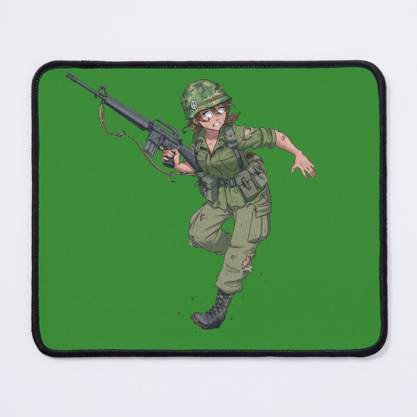 Aperçu de l'œuvre Militaire Anime Fille Spécial Guerre Vietnam créée et vendue par igor-me.