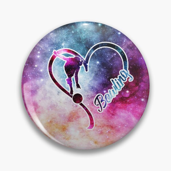 Item preview, Bowling Galaxy Heart designed and sold by SweetTea4U.