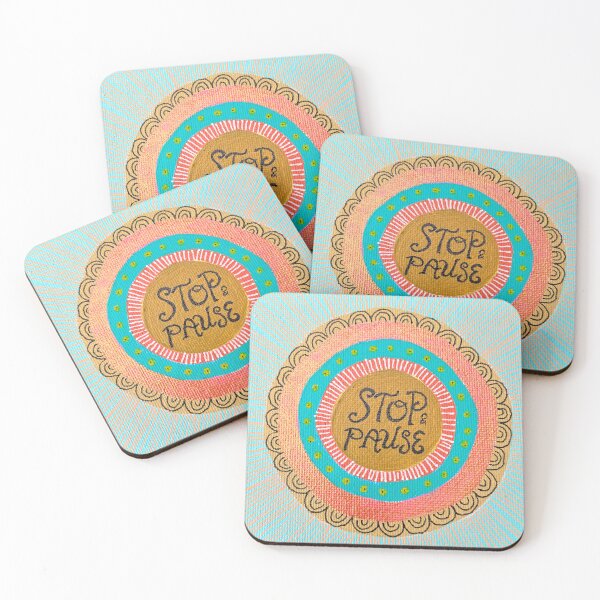 Item preview, Stop and Pause Mandala designed and sold by MyCraftyNell.