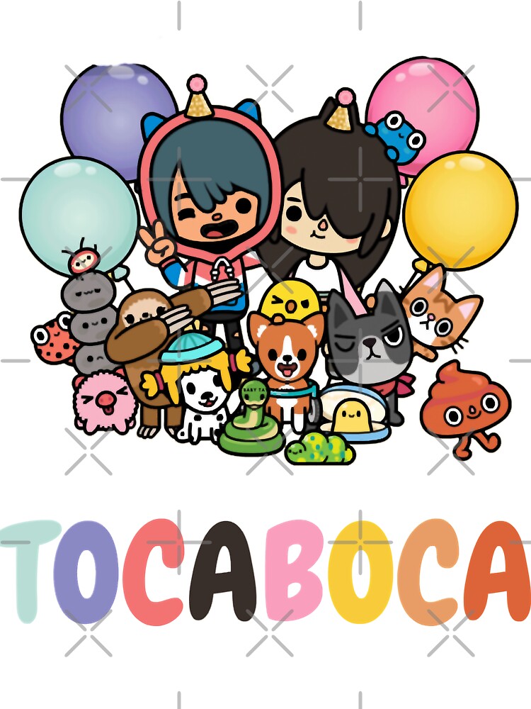 toca life box - toca boca cute Graphic T-Shirt Dress for Sale by Art-Art69