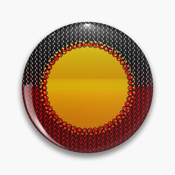 Item preview,  AMAZING  AUSTRALIAN ABORIGINAL FLAG  ART EXPRESSION WITH DOTS AND WAVES-21. designed and sold by Ralek.