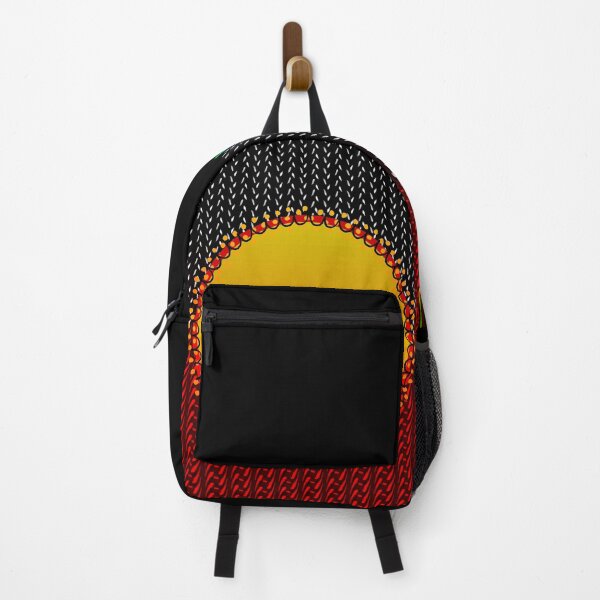 Item preview, AMAZING AUSTRALIAN ABORIGINAL FLAG ART EXPRESSION WITH DOTS AND WAVES-21. designed and sold by Ralek.
