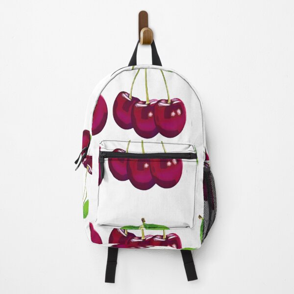 Item preview, Four red cherries color print designed and sold by artdragongift 15.