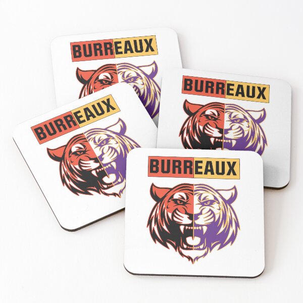 Item preview, Burr.eaux T.iger Shirt designed and sold by Wenstyy8800.