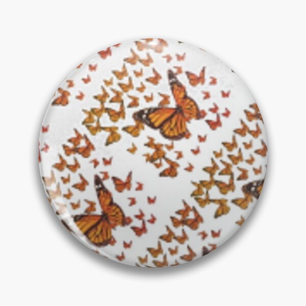 Item preview,  ORANGE MONARCH BUTTERFLY PATTERNS ABSTRACT ART designed and sold by sharlesart.