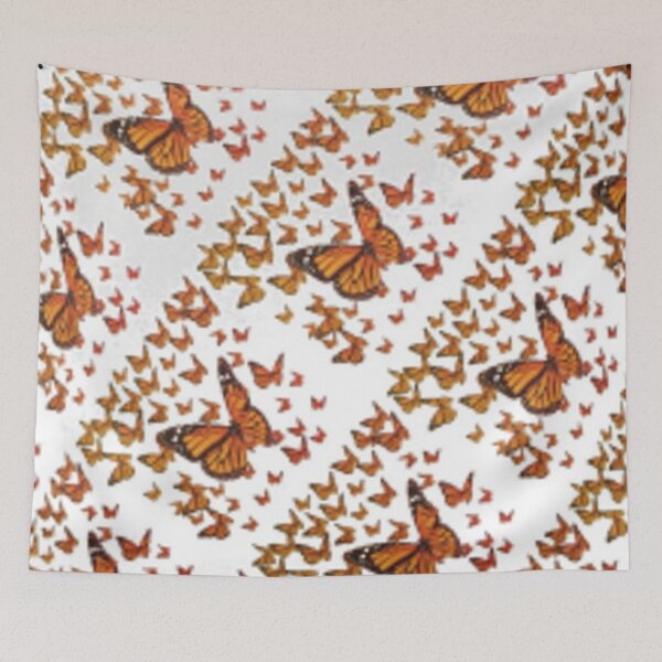 Item preview,  ORANGE MONARCH BUTTERFLY PATTERNS ABSTRACT ART designed and sold by sharlesart.