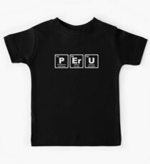 Peru - Periodic Table Kids Tee