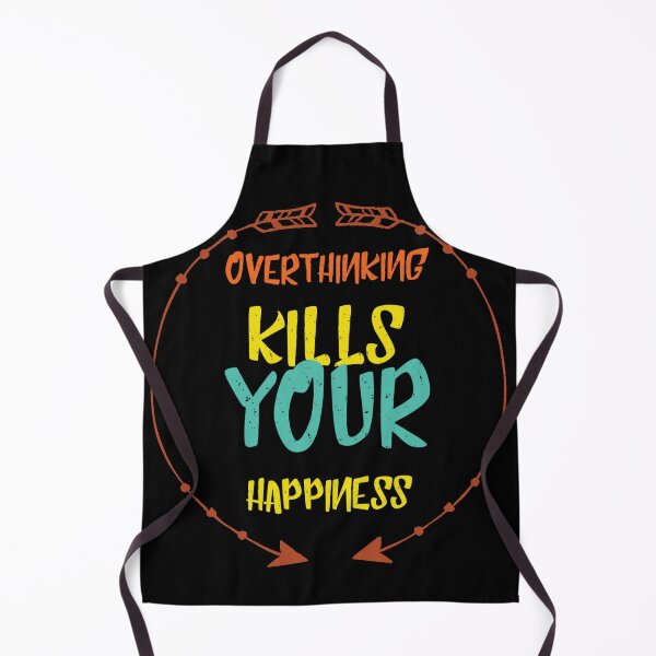 Item preview, Overthinking Kills Your Happiness designed and sold by diva-design.