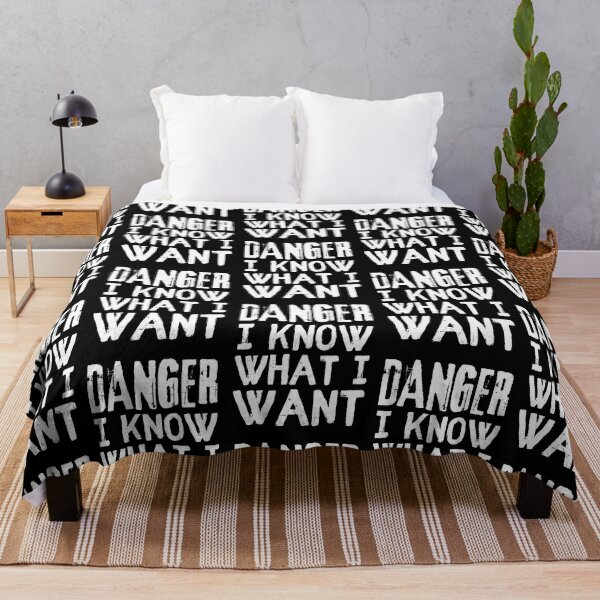 Item preview, Danger I Know What I Want, Cool Distressed Font Slogan For Confident People designed and sold by TrulyEpoque.
