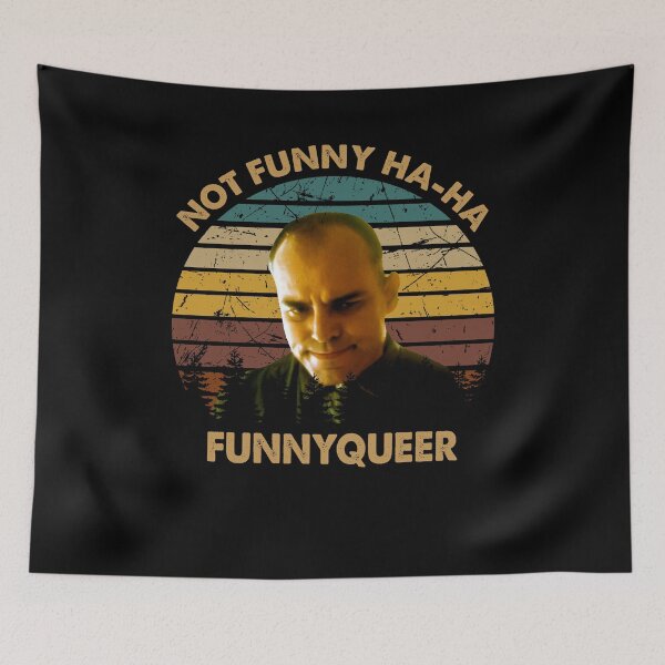 Item preview, Slings Arts Blades Movies Not Funny Ha-Ha Funnyqueer designed and sold by CharlesJoyce8.
