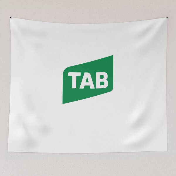 Item preview, TAB Logo Essential T-Shirt designed and sold by JAMESSCOOTER.