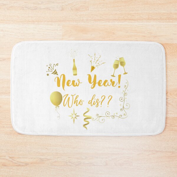 Item preview, New Year Who Dis?? TShirt, Fun Party Gifts, Gift For Him, Gift For Her, Unisex White, Black, Multiple Colors, T-shirt, Novelty Gift Shirt designed and sold by MugzOnMugz.