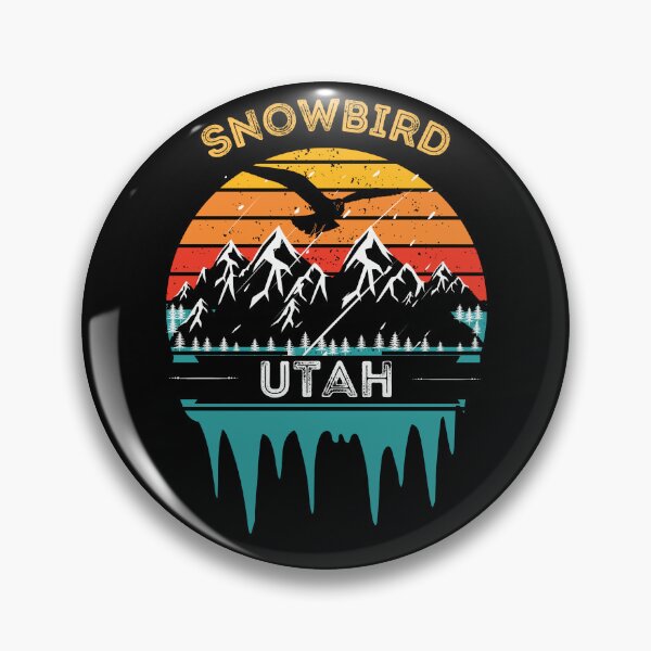 Item preview, Snowbird Ski Resort Vintage Sunset designed and sold by canoaguilera.