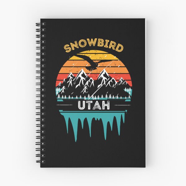 Item preview, Snowbird Ski Resort Vintage Sunset designed and sold by canoaguilera.