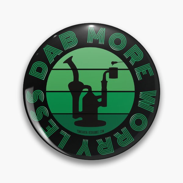 Item preview, Retro Vintage Sunset Green Dab Rig-Dab more worry less designed and sold by YomeHayin.