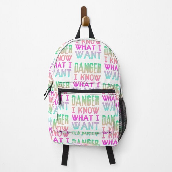 Item preview, Danger I Know What I Want, Cool Rainbow Distressed Font Slogan For Confident People designed and sold by TrulyEpoque.
