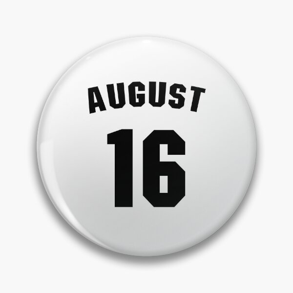 Item preview, Date of birth  16 August  birthday gift sport design designed and sold by Panya-Design.