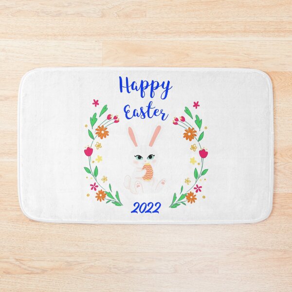 Item preview, Happy Easter 2022 Blue Text designed and sold by MottoDigging.