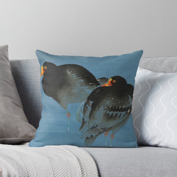 Item preview, Two moorhens Japanese vintage art  designed and sold by Artysannie.