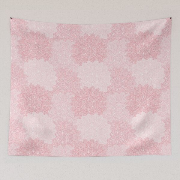 Item preview, Pink flower pattern background designed and sold by amovitania.