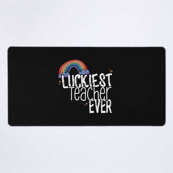 Item preview, Luckiest Teacher Ever St Patricks Day Rainbow design designed and sold by Merchking1.