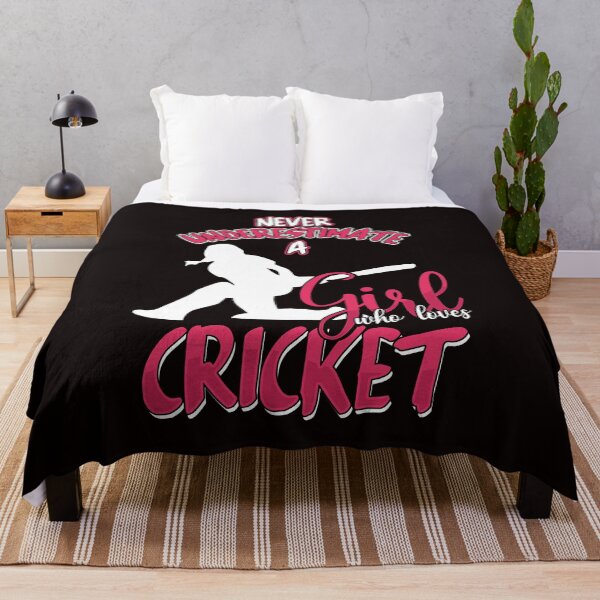 Item preview, Cricket Girl Cricketer Bowler Pitch Ball Bat Game designed and sold by TomGiantDesigns.