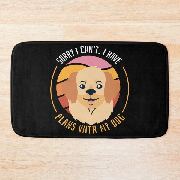 Item preview, Funny Dog Lover Sorry I Can't I Have Plans With My Dog design designed and sold by Merchking1.