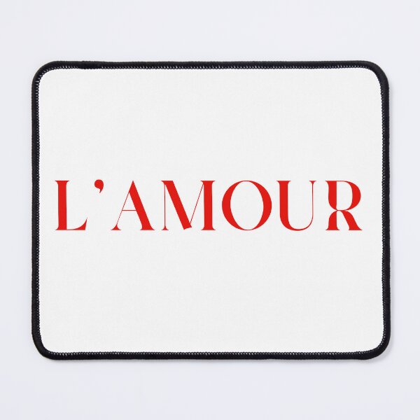 Item preview, L' AMOUR red print sticker love designed and sold by anna0711.