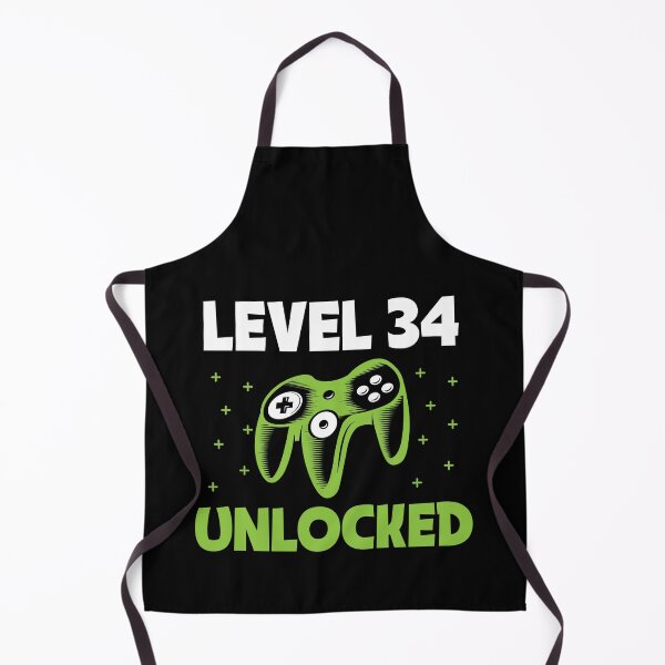 Item preview, Level 34 Unlocked designed and sold by T-Shirts & Gifts.