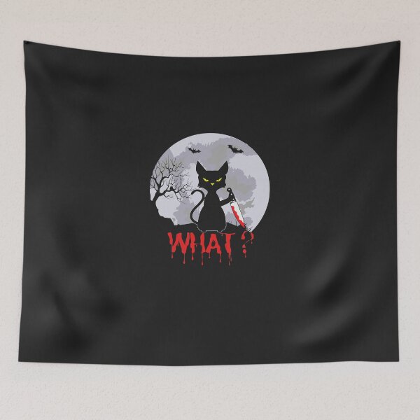 Item preview, Murderous Cat With Knife, Cat What designed and sold by rowenlgre.
