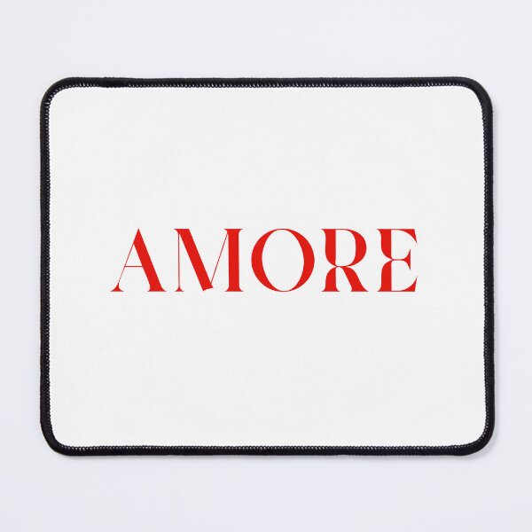 Item preview, AMORE red print sticker love designed and sold by anna0711.