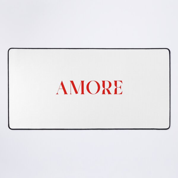Item preview, AMORE red print sticker love designed and sold by anna0711.