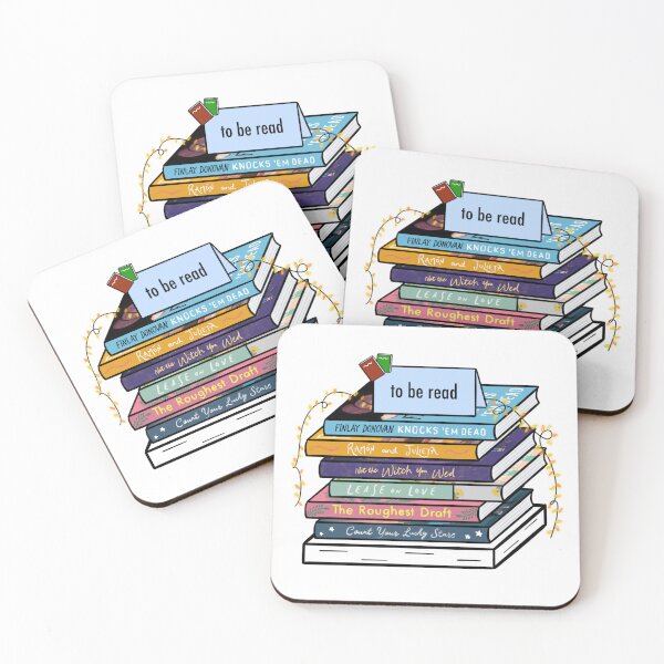 Item preview, To Be Read Book Stack - January 2022 designed and sold by bookshelfsketch.