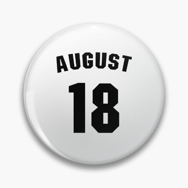Item preview, Date of birth  18 August  birthday gift sport design designed and sold by Panya-Design.