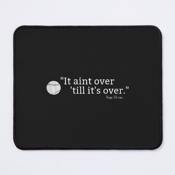 Item preview, Baseball T-ShirtIt aint over till its over Baseball quote tshirt Yogi Berra designed and sold by GewatMurra.