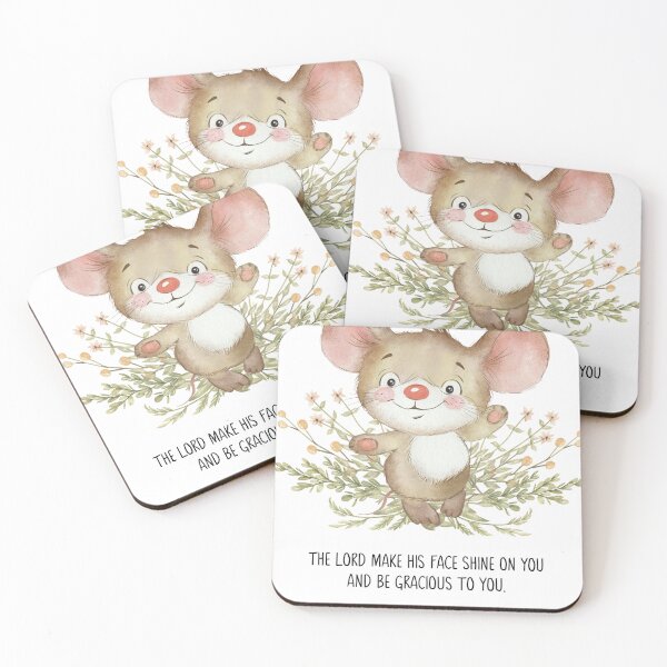 Item preview, Kids Bible Art, Nursery Bible Verse, Numbers 6:25, Kids Nursery Decor, Woodland animal, Baby Shower Gift, Nursery Wall Decor, Watercolor Animal designed and sold by Dzhenka-Balimez.