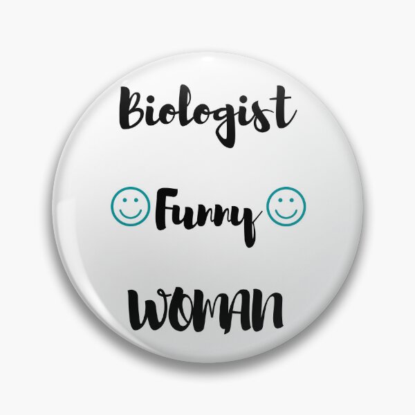 Item preview, BIOLOGIST FUNNY WOMAN  designed and sold by AGARI ★★★★★.