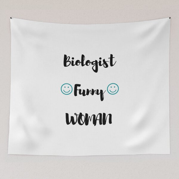 Item preview, BIOLOGIST FUNNY WOMAN  designed and sold by AGARI ★★★★★.