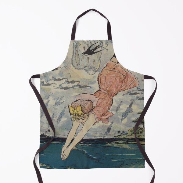 Item preview, Vintage Swimming Woman designed and sold by leafsquare.