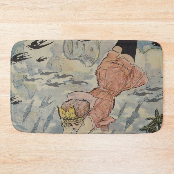Item preview, Vintage Swimming Woman designed and sold by leafsquare.